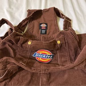 Supreme x Dickies corduroy overalls
